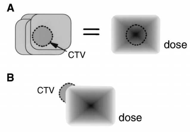 The probability of correct target dosage - M. VAN HERK et al. I.