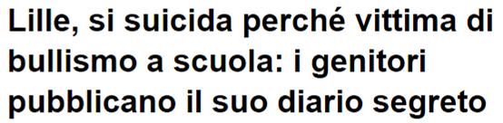 Perché insieme contro il bullismo? E un fenomeno sempre più spesso presente in cronaca, coinvolgendo un numero sempre maggiore di ragazzi e famiglie.