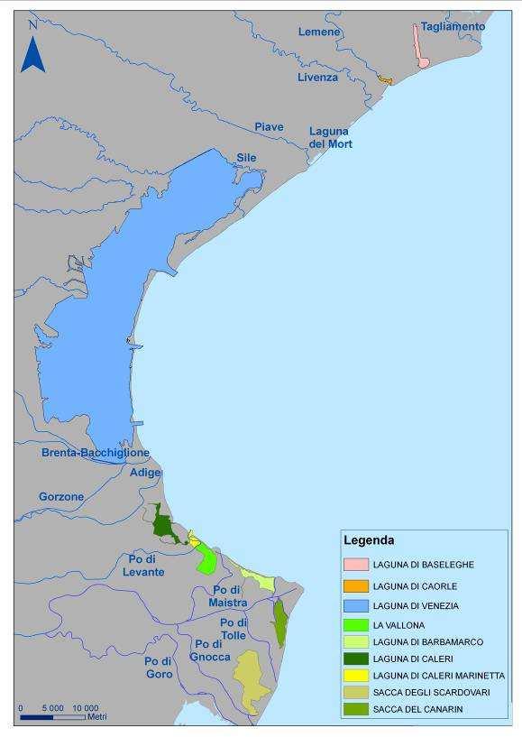 IV TRIMESTRE 2014 La qualità delle acque di transizione della regione Veneto è controllata, in applicazione della normativa vigente, dal Servizio Osservatorio Acque Marine e Lagunari di ARPAV.