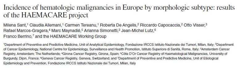 INTRODUZIONE Stimare l incidenza di Linfomi non Hodgkin (NHL), leucemie linfatiche (LL), tumori plasmacellulari (PT) per istotipo