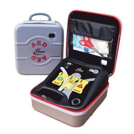 Defibrillatore Life Point PRO AED Il defibrillatore semiautomatico Life-Point PRO AED è completo di: - n.
