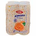 MINERALE NATURALE ROCCHETTA 1,5 l 0,42 0,28 al Lt ARANCIATA 4 330 ml