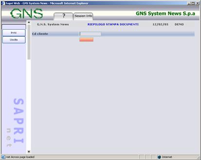 Gns System News SPA Via Garibaldi, 1 20040