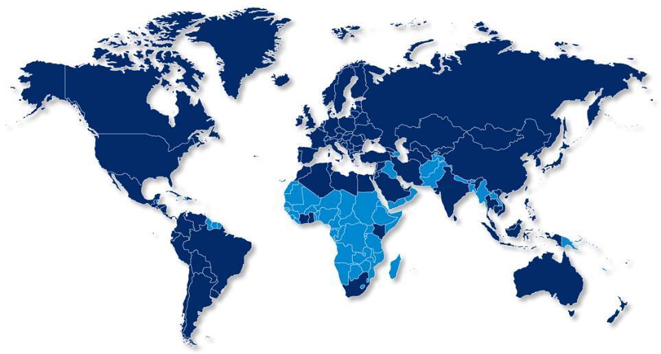 GS1 Sistema di standard internazionali Not-for-profit 112 Member Organizations Close to two million