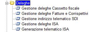 GISTEL - Delega ISA Con questa versione, per i possessori dell applicativo GIS TEL, è stata data la possibilità di compilare il file telematico per la richiesta massiva degli ulteriori dati per l