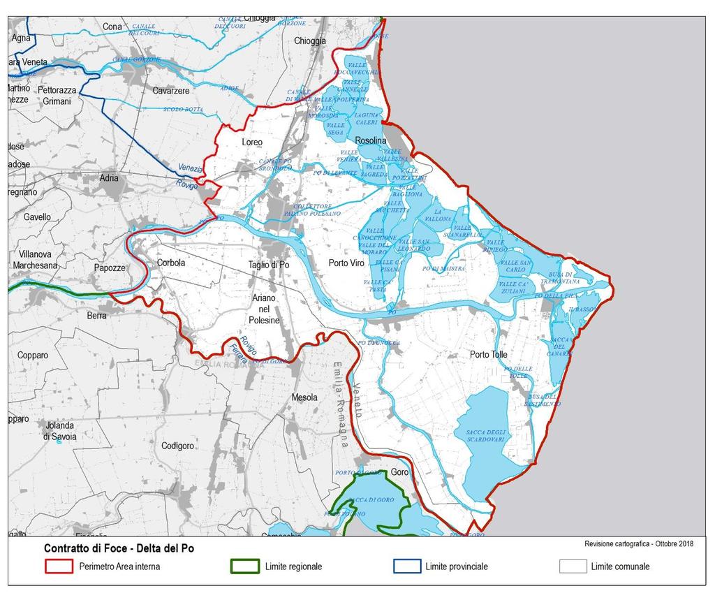 PARTE PRIMA Analisi e Descrizione Elaborati cartografici Figura 1 - Area di progetto Aspetti di carattere territoriale dell area di progetto Zona altimetrica Pianura Tutti i comuni Altezza Minima -3