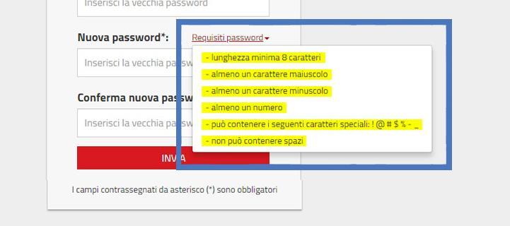 almeno un numero può contenere i seguenti