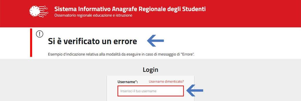 AVVISI ALERT Durante la registrazione è possibile visualizzare messaggi di diverso tipo, adatti a segnalare errori, attenzione, operazioni eseguite con