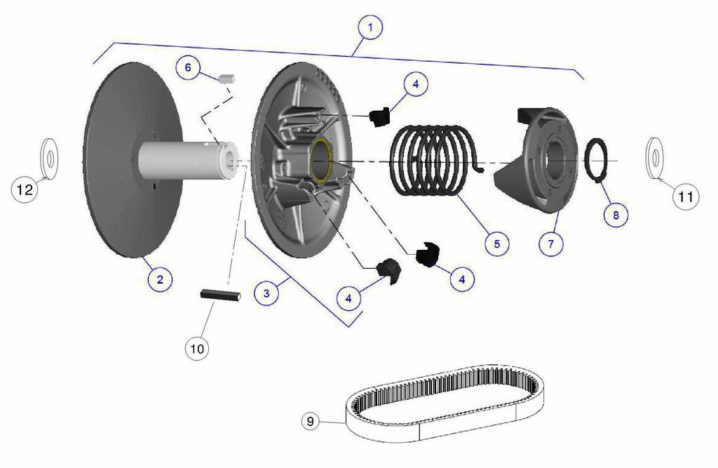 VARIATORE RECETTORE NM /8