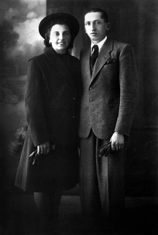 64. DAO Filippo (Flip d Carlin) (1912-1987) di Cò di Clari e la moglie GARZINO Francesca (1922) di
