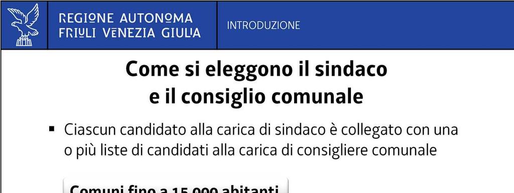 Ciascun candidato alla carica di sindaco è collegato ad una o più liste di candidati alla carica di consigliere comunale.