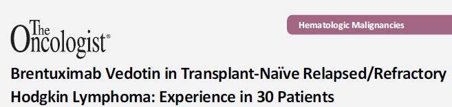 BV in Transplant-naïve setting
