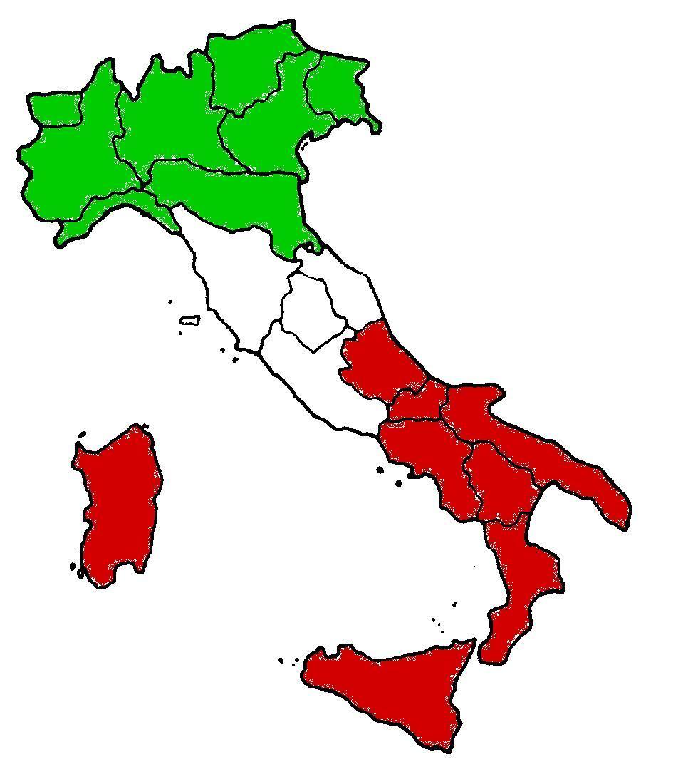 7 Raccolta per area geografica 2013 vs 2012 58% NORD ton 2013 445.166 2012 Delta % 416.