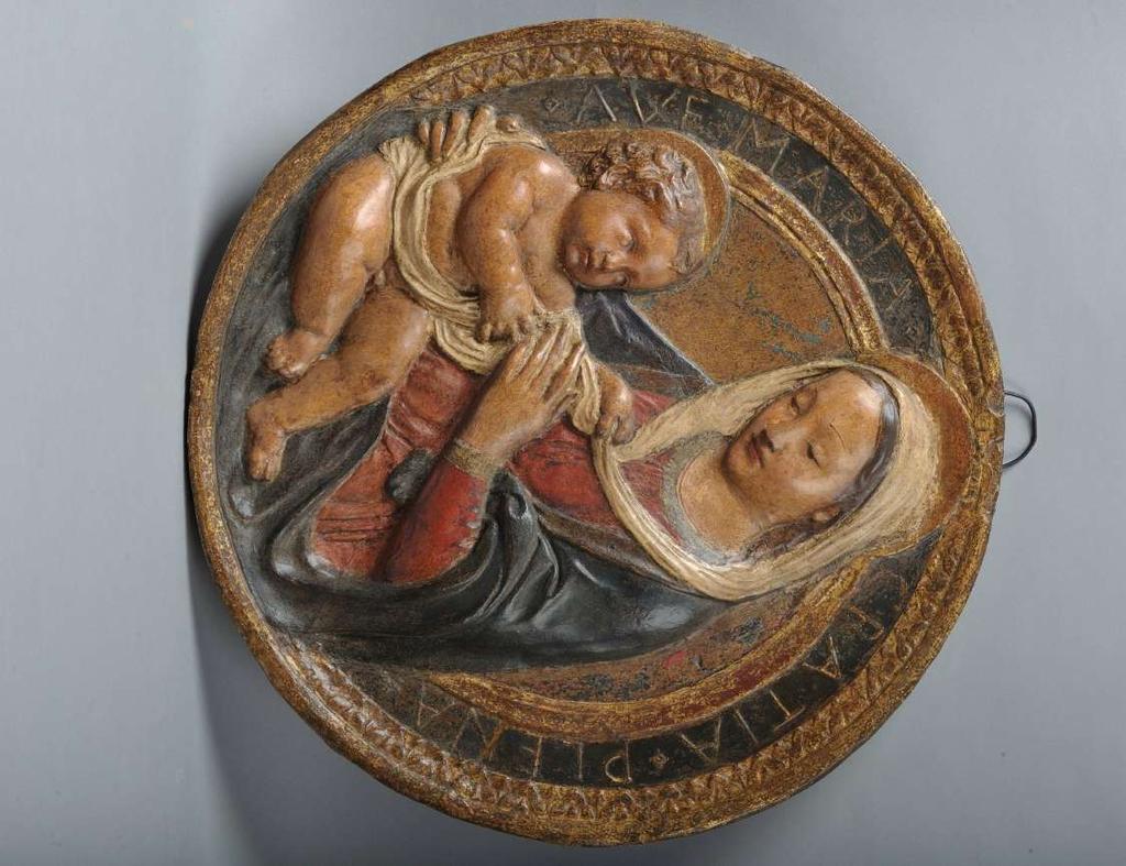 Replica da un originale di Benedetto da Maiano (1441-1497) Madonna