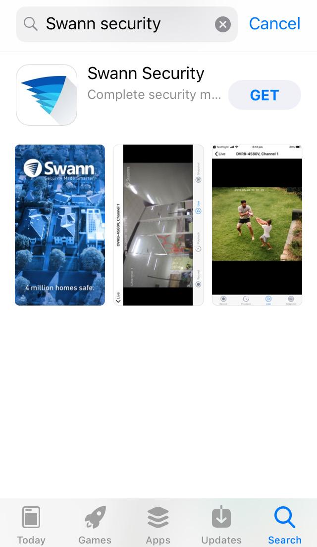 Installare l app Swann Security Cerca e scarica la versione più recente dell'app