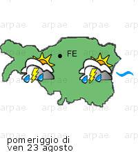 bollettino meteo per la provincia di Ferrara weather forecast for the Ferrara province costa coast Temp MAX 32 C 29 C Pioggia Rain 0mm 0mm Vento Wind 44km/h 43km/h costa coast Temp.