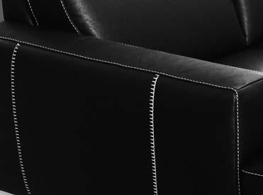 GINEVRA 2 Rev. 072014 IMBOTTITURA Cuscini di seduta, braccioli, poggiareni e spalliere poggiatesta reclinabili sono realizzate in poliuretano espanso a densità differenziate.