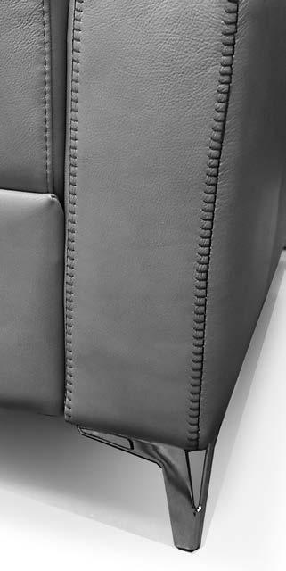 MATT 3 Rev. IMBOTTITURE Cuscini di seduta, braccioli, poggiareni e spalliere poggiatesta reclinabili sono realizzate in poliuretano espanso.