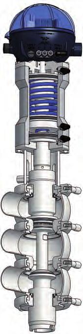 Dati tecnici Struttura valvola Connessioni da DN15 a DN150 DIN, SMS, IDF, BS (RJT), Clamp, Flangia Altre connessioni a richiesta Connessioni PMO da DN38.1 a 101.