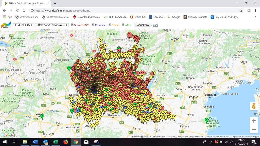 GEOLOCALIZZAZIONE