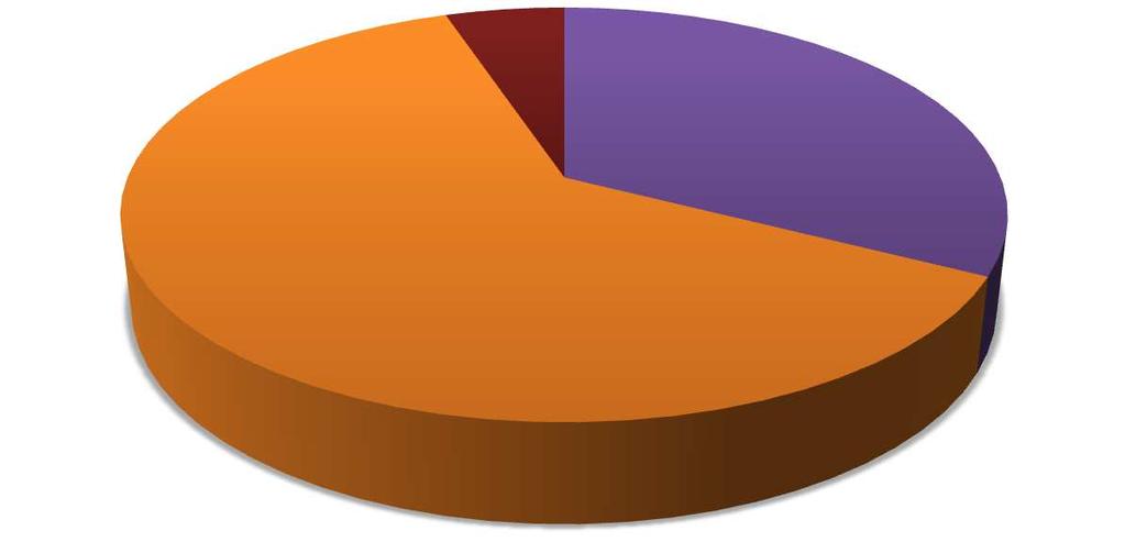 34_Distribuzione percentuale posti letto strutture alberghiere per stellaggio POSTI LETTO STRUTTURE COMPLEMENTARI 2018 Ostelli 5% Alloggi REC 33% Alloggi Agrituristici