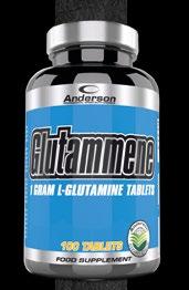 Integratore alimentare a base di 100% L-Glutammina, un aminoacido essenziale.
