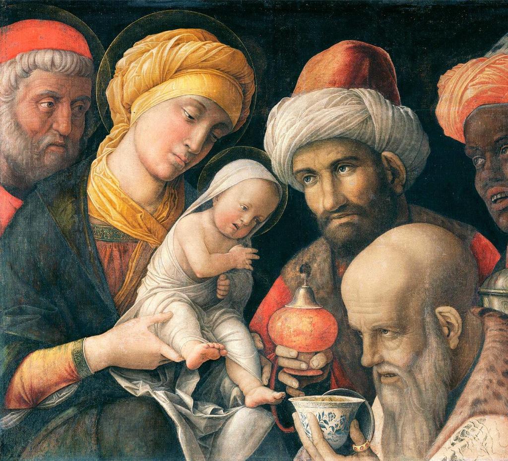 Los Angeles Getty Museum Mantegna, 1497-1500 La leggenda dei Magi è nominata solo nel vangelo di Matteo.