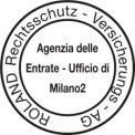 ROLAND Rechtsschutz-Versicherungs-AG Rappresentanza Generale per l Italia Sede della società: Rappresentante Generale per l Italia: Pietro Pipitone