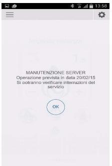 server, messaggi del produttore.