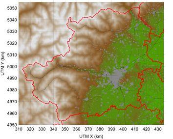 Area oggetto dello studio Provincia di Torino Popolazione: 2.3 milioni Superficie: 6.