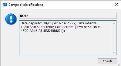 1.4 INSERIMENTO DELLA TRASCRIZIONE NEL FASCICOLO PROCESSUALE Laddove l operazione di importazione automatica fosse andata a buon fine, la trascrizione viene automaticamente inserita nel relativo