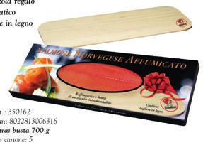 fresco - Confezionato nell originale scatola in legno 700 g con tagliere con