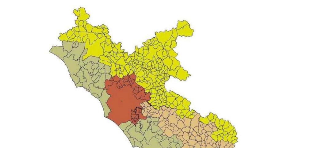 Allegato I Individuazione delle zone Agglomerato di Roma e Valle del Sacco ai sensi della DGR Lazio