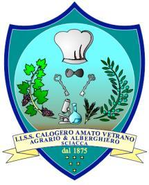 S. Calogero Amato Vetrano Alle Istituzioni Scolastiche della Provincia di Agrigento All Ufficio V Ambito Territoriale per la Provincia di Agrigento