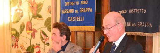 Bollettino n 13 del 15 NOVEMBRE 2012 Interclub con RC Bassano Castelli Al Camin Relatore Prof. Ing.