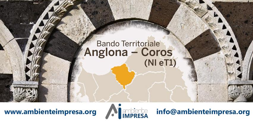Bando Territoriale Anglona Coros (NI et1) D.G. R. n. 14/31 del 23.03.