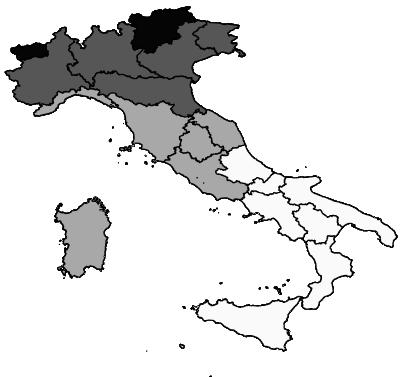 Caltabiano (2004) 1. Spesa sociale pro capite dei comuni 2. Spesa sociale pro-capite delle regioni 3.