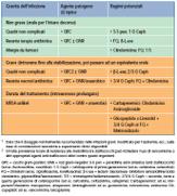 TRATTAMENTO ANTIBIOTICO Non trattare le ulcere clinicamente non infette - Antibioticoresistenza - Comparsa di effetti collaterali - Interazione tra farmaci Mirato sulla base dell