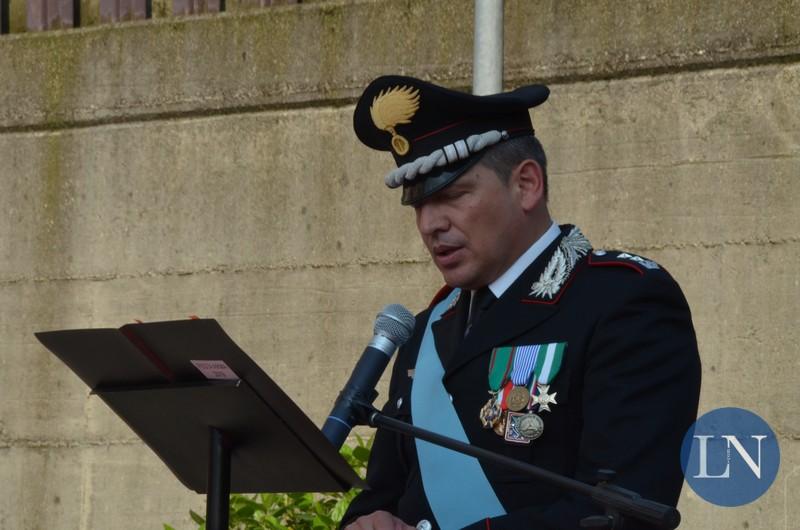 L Arma dei Carabinieri celebra il 205 anniversario di fondazione 3 Il Comandante Provinciale, Tenente Colonnello Pasquale Del Gaudio Il Comandante ha elogiato per l attività svolta nell anno appena