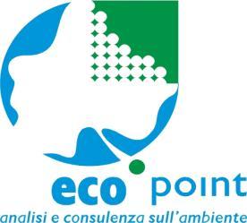 ECOPOINT SRL Via Cavour, 435 67051 Avezzano (AQ) Tel.: 0863/509492 Fax: 0863/489749 e-mail: info@ecopointsrl.it Internet: www.ecopointsrl.it P.