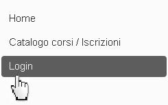 REGISTRAZIONE E LOGIN Per iscriversi ai corsi ed accedere al proprio fascicolo formazione è necessario effettuare, dall home page del Portale per la Formazione, l'operazione di Login.