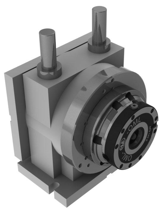 APS 14 Flange per tavole indexate TOUCHDEX e per tavole indexate CN Flangia a 1 modulo APS 14-E per tavole indexate TOUCHDEX FDM-15 e FD-2-4 e FD-2-36, FDM-23,