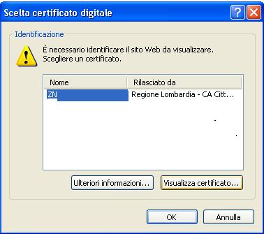 sistema di autenticazione dei servizi on-line di Regione Lombardia (IdPC).