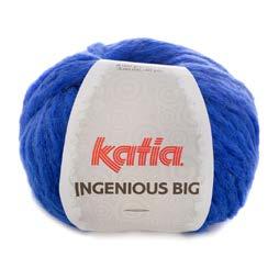 C1LING/BIG/86 BLUETTE FLUO Filato INGENIOUS BIG - 40% acrilico, 30% mohair, 30% poliammide.