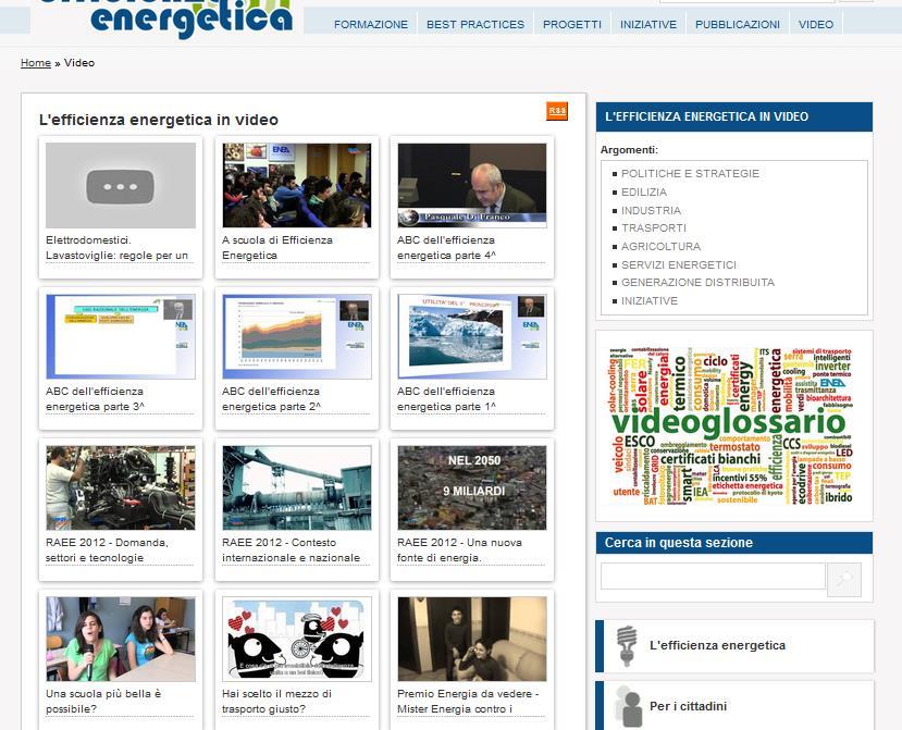 ENEA obiettivo efficienza energetica http://www.