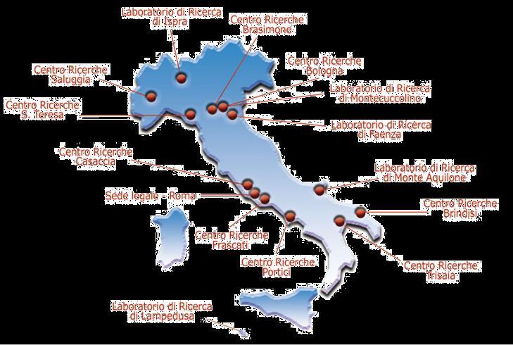 Da Comitato ad Agenzia Capitale umano 2700 dipendenti Nove Centri di Ricerca e Cinque Laboratori di Ricerca Undici Uffici territoriali Un Liaison Office in Brussel 1952 nasce come CNRN Comitato