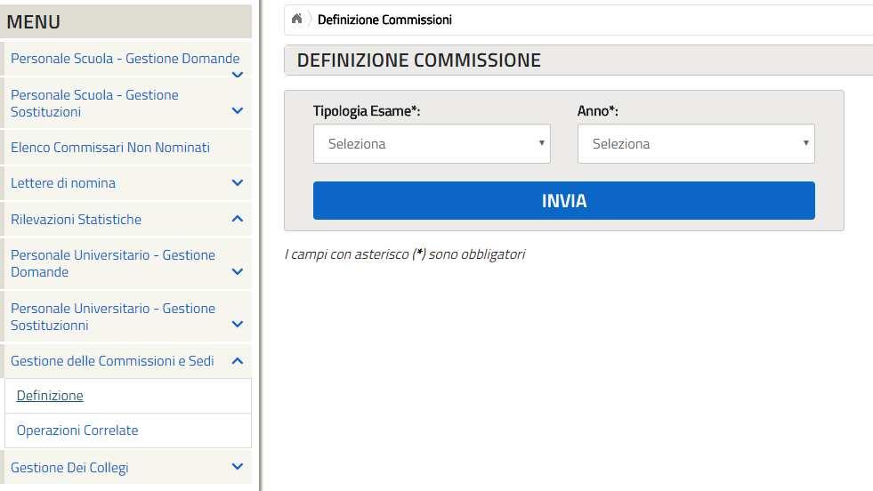 selezionato il tasto Invia il sistema fornirà una seconda pagina che ricapitola i dati inseriti e attraverso il tasto Conferma Dati sarà possibile salvare la