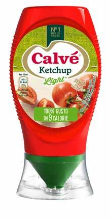 Maionese, Ketchup top down CALVÈ vari tipi a partire da 225
