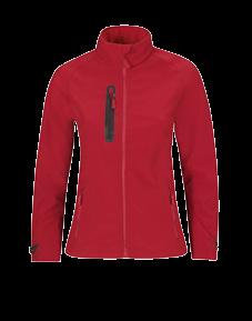 B&C XLITE SOFTSHELL /WOMEN JW 938 GIACCA SOFTSHELL Giacca Softshell Light Pack ad alte prestazioni ESTERNO: 94% poliestere 6% elastan Softshell 300 g/m² Compatibile con MediaPlayer: tasca destra sul