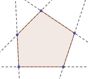 dodecagono 12 Un poligono può essere: Equiangolo: se ha tutti gli angoli congruenti (es.